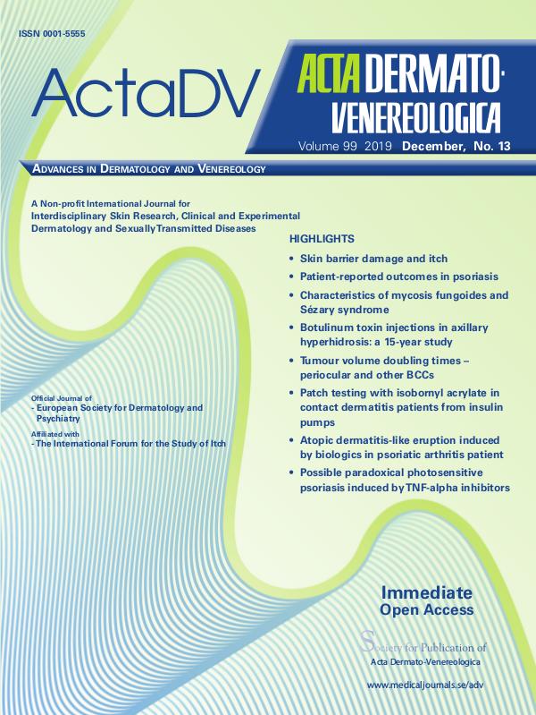 Acta Dermato-Venereologica 99-13CompleteContent