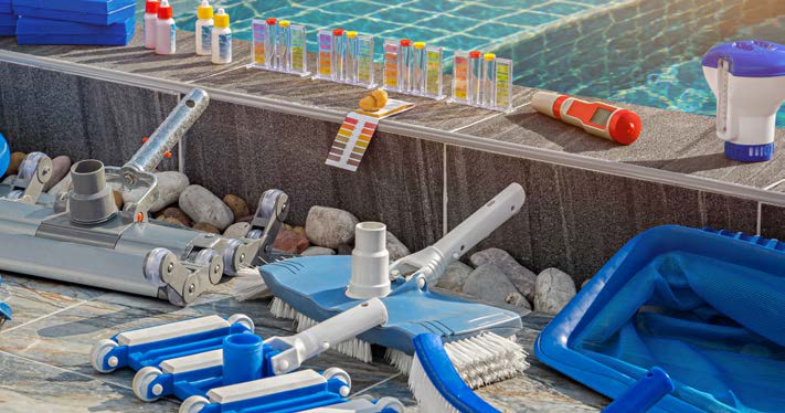 Pool pump room filtration system