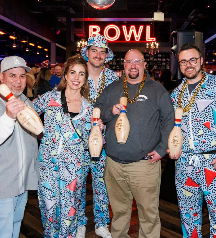 3rd Place Team Foothills Painting