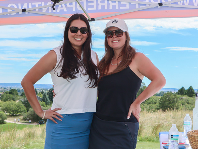 Preferred Painting representatives on the golf course