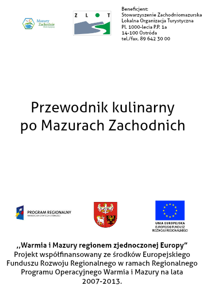 Przewodnik kulinarny po Mazurach Zachodnich 2013