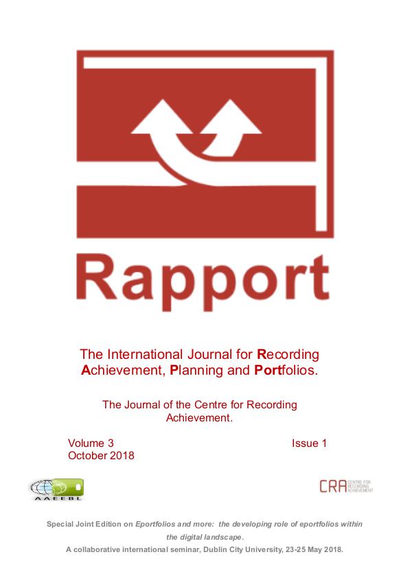 RAPPORT Vol 3 Issue 1