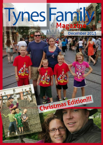 Tynes Family Christmas Newsletter Christmas Edition