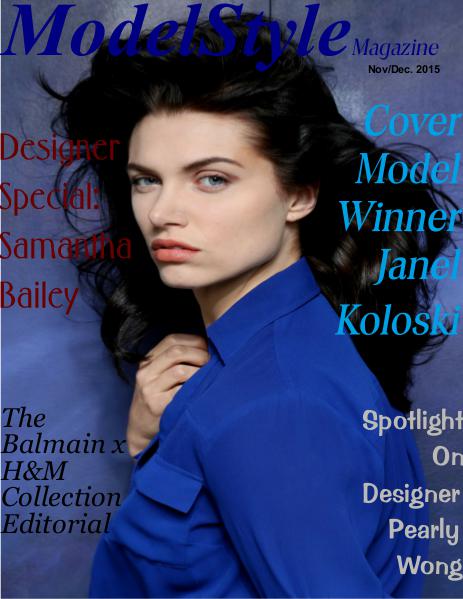 ModelStyle Magazine Nov/Dec 2015