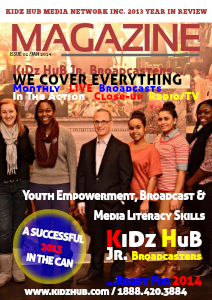 KiDz HuB 2013 Year in Review Jan. 2014