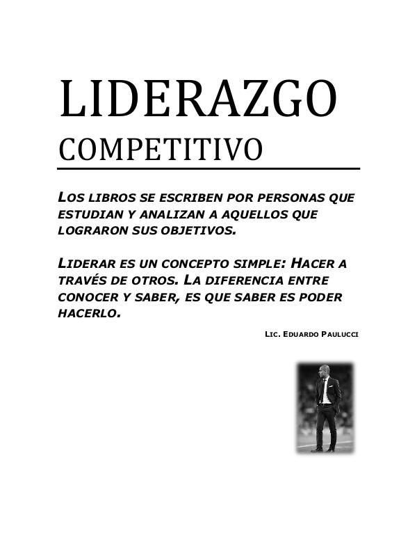 Estudio de Liderazgo Lecciones de Liderazgo