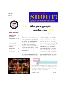 TheBethanyShout June 2012