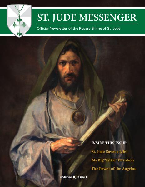 St. Jude Messenger Volume II, Issue II